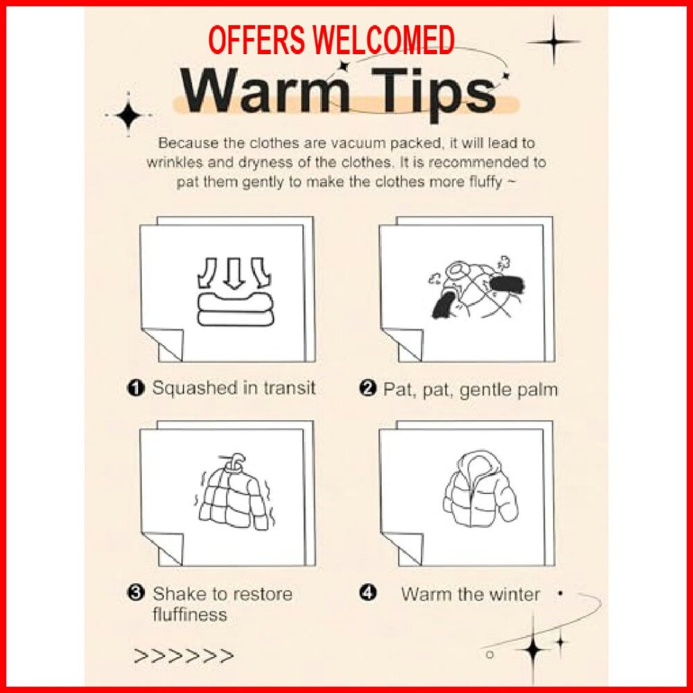 Long Puffer Winter Coat with Removable Fur Hood, Windproof Fleece Lining - Picture 7 of 8